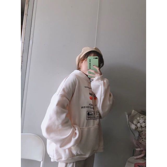 (Order) Áo Hoodie ulzzang in chữ style Hàn Quốc (có feedback) - Có ảnh thật