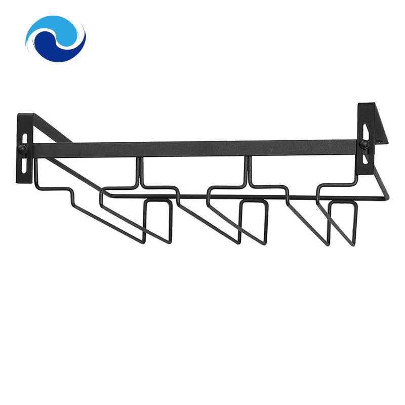 Giá Đỡ Treo Ly Rượu 3 Hàng Bằng Kim Loại Dành Cho Nhà Bếp/Bar/Etc