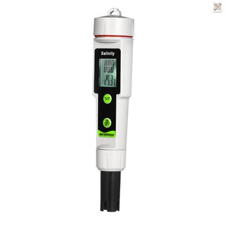 Đồng hồ đo độ mặn của nước 0~199.9ppt 50~70 ° c