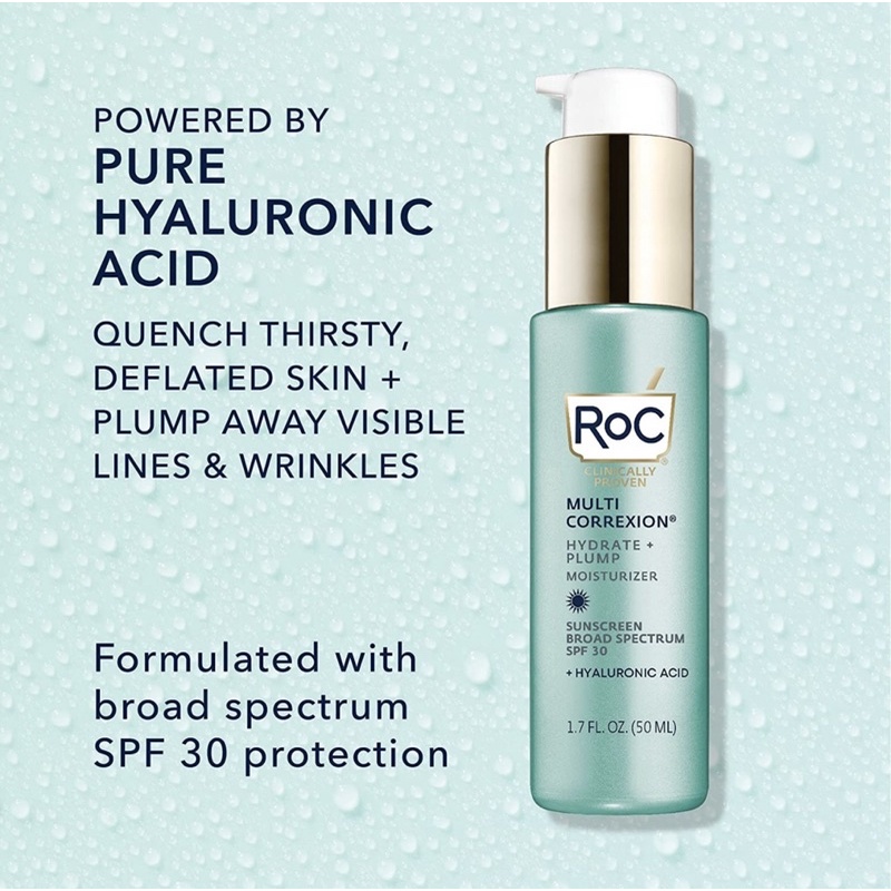 Kem dưỡng ngày RoC Multi Correxion Hydrate + Plump Moisturizer SPF30