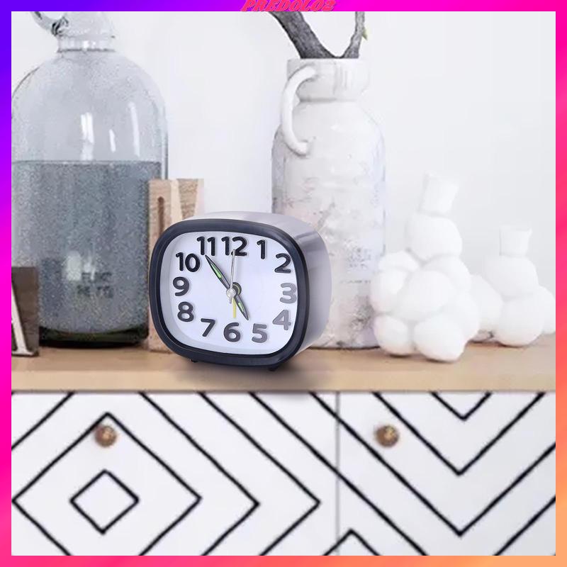 Đồng Hồ Báo Thức Để Bàn Không Ồn Predolo2 Dành Cho Học Sinh Nam Nữ