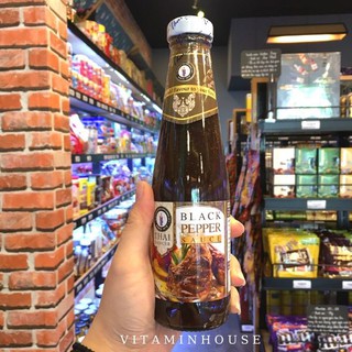 [VITAMIN HOUSE] Sốt tiêu đen Black Pepper THAI DANCER 300ml