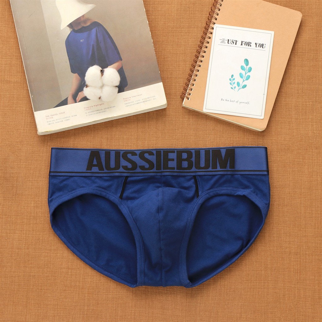 Quần lót nam quần lót cotton lưới thoáng khí kháng khuẩn aussiebum