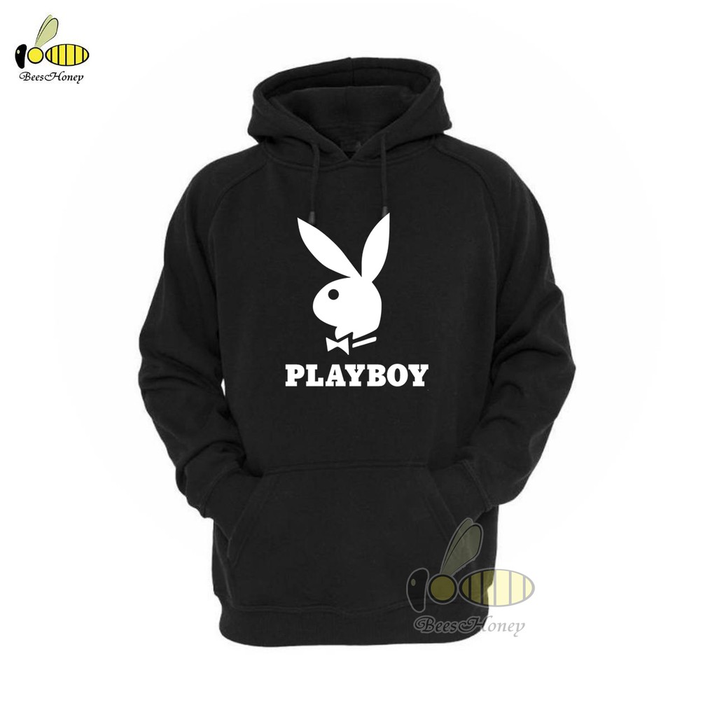 Áo Hoodie PLAYBOY Mặc và dây kéo lớp A dày mềm mại thoải mái khi
