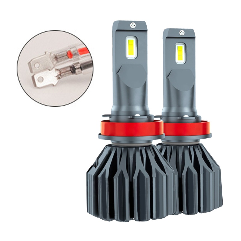 Set 2 Bóng Đèn LED 10000Lm H1 H4 H7 H11 9005 HB3 9006 HB4 Chuyên Dụng