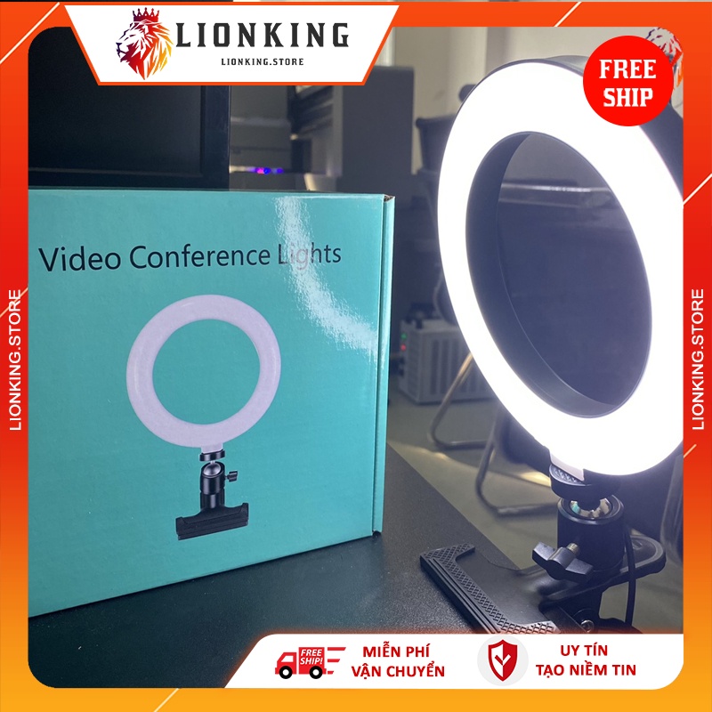 Đèn kẹp bàn 3 chế độ sáng tiện lợi