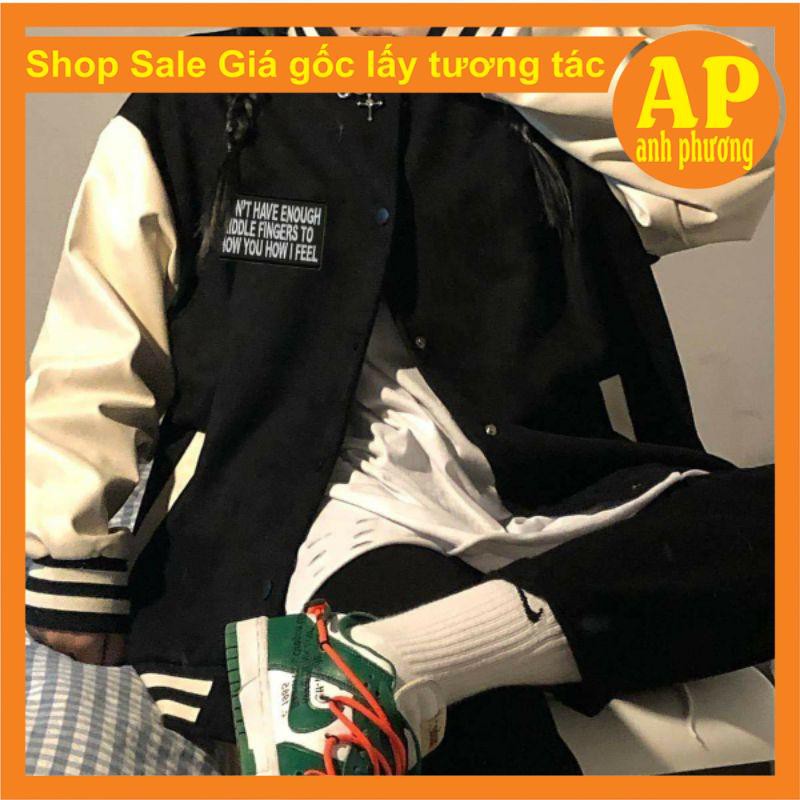 [Mã FAMAYWA giảm 10K đơn 50K] Áo bomber tay trắng Ifelll | BigBuy360 - bigbuy360.vn