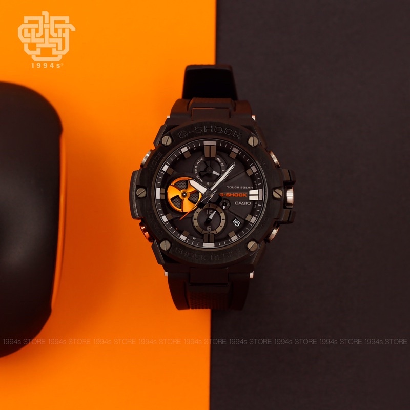 Đồng hồ nam Casio G-SHOCK GST-B100 / GST-B100B-1A4 chống va đập chính hãng