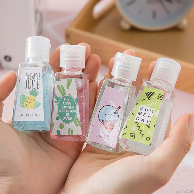 Gel Rửa Tay Khử Trùng Dùng Một Lần Dung Tích 30ml Không Rò Rỉ Màu Sắc Ngẫu Nhiên