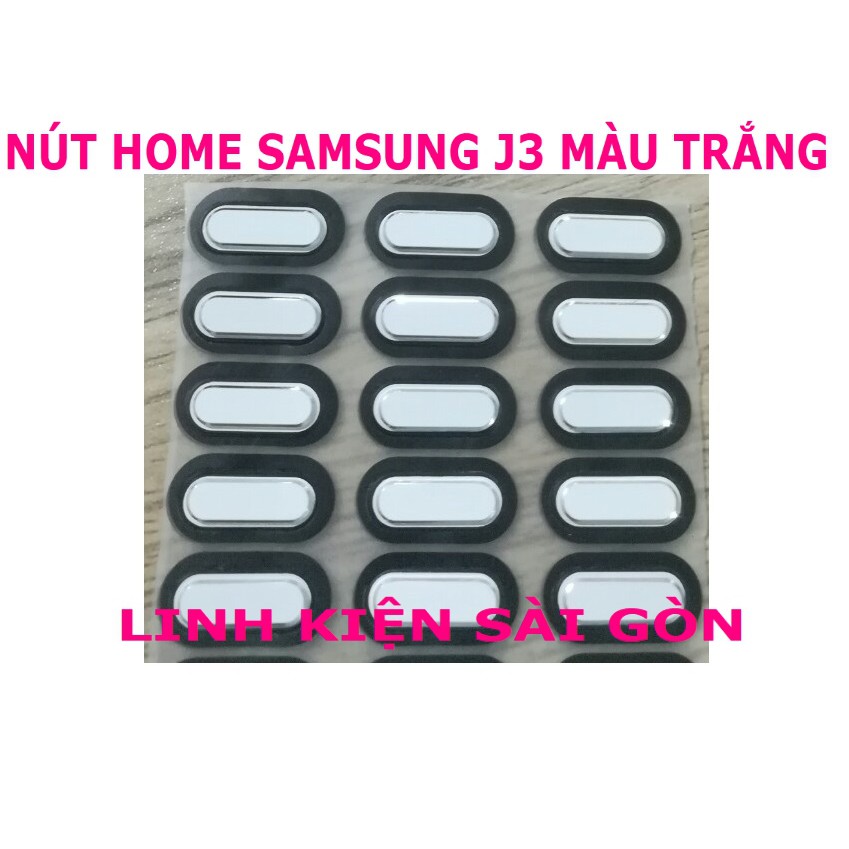 NÚT HOME SAMSUNG J3 MÀU TRẮNG