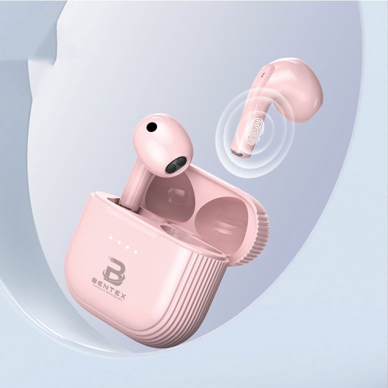 Tai Nghe Bluetooth Không Dây Bentex J03 Âm Thanh Nổi Phiên Bản 2022 Giảm Tiếng Ồn Thiết Kế Đẹp Mắt Bảo Hành 12 Tháng