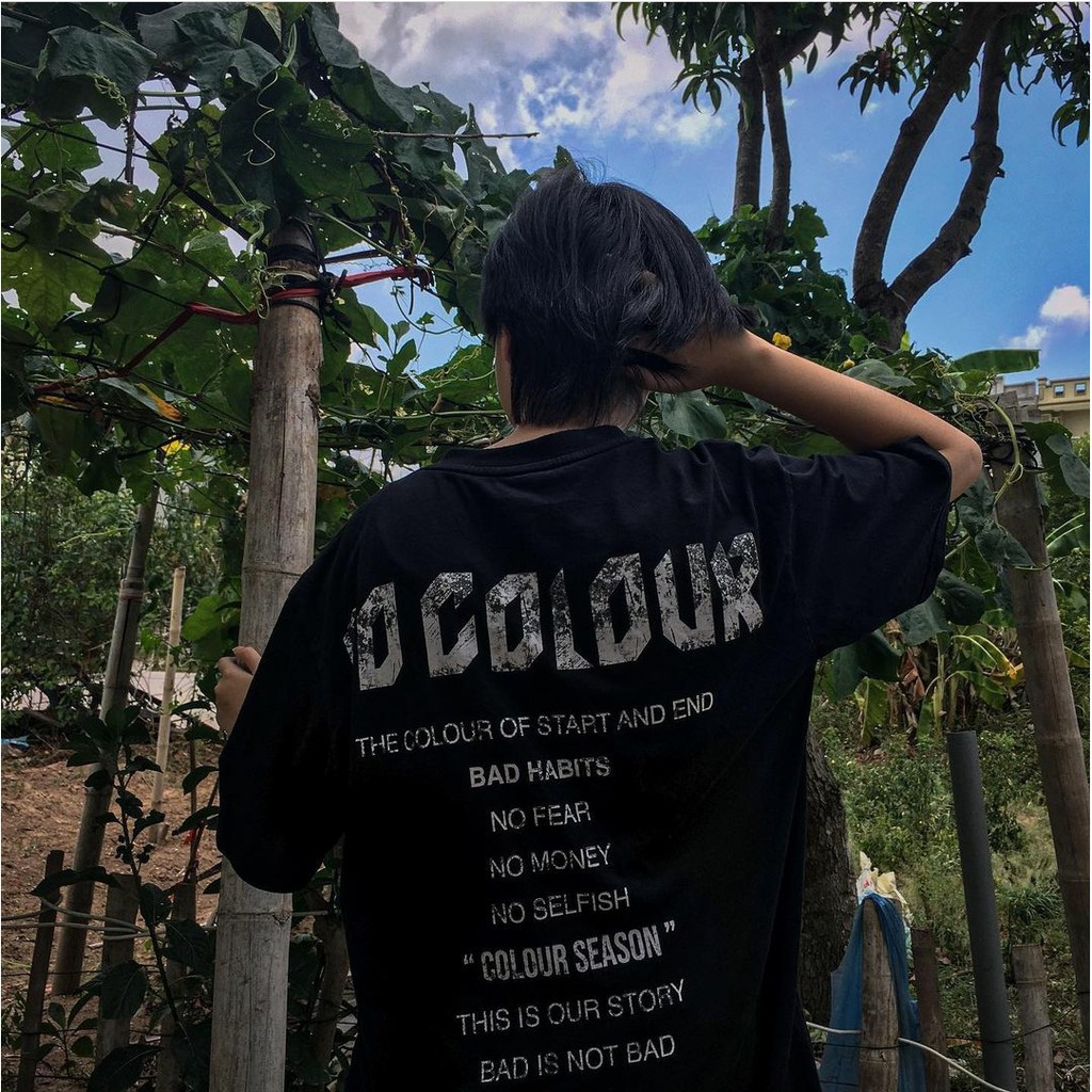 Áo Thun BAD HABBITS NO COLOR FULLTAG | Áo Thun COTTON 100% | CHUẨN CAO CẤP 1:1 LOCAL BRAND