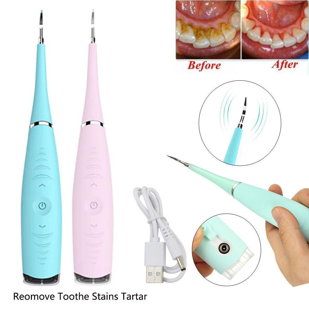 ME Dụng Cụ Làm Sạch Răng Miệng Sạc USB Tiện Lợi