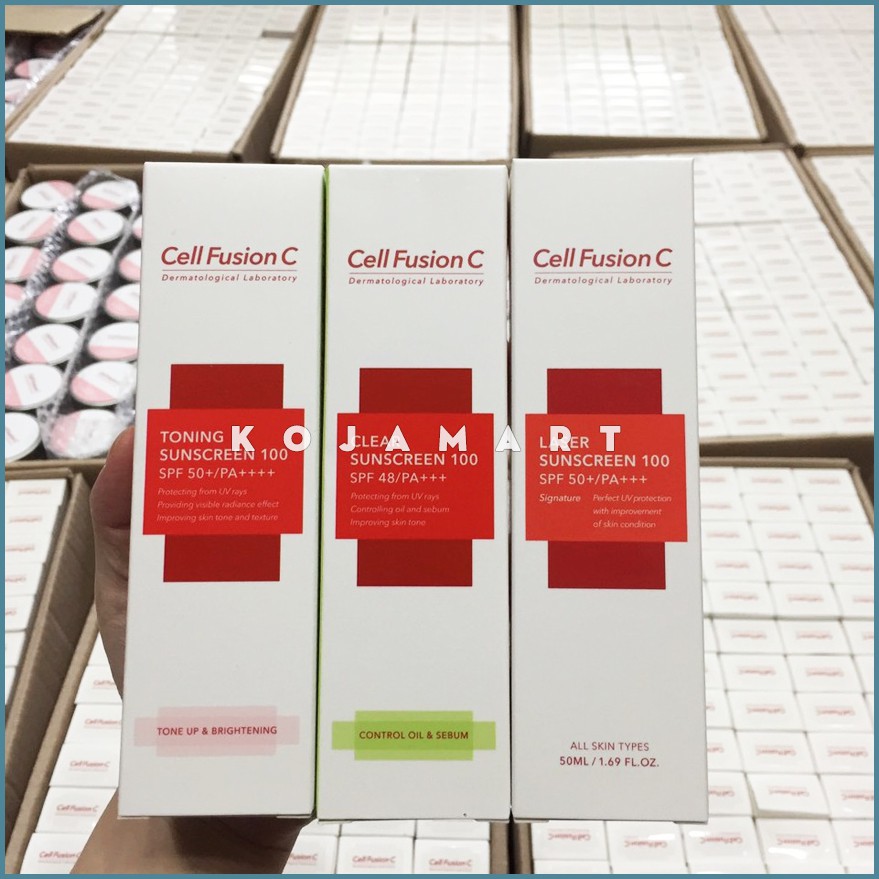 Kem Chống Nắng Cho Da tổn Thương Cell Fusion C Derma Relief Suncreen 100 SPF 50+