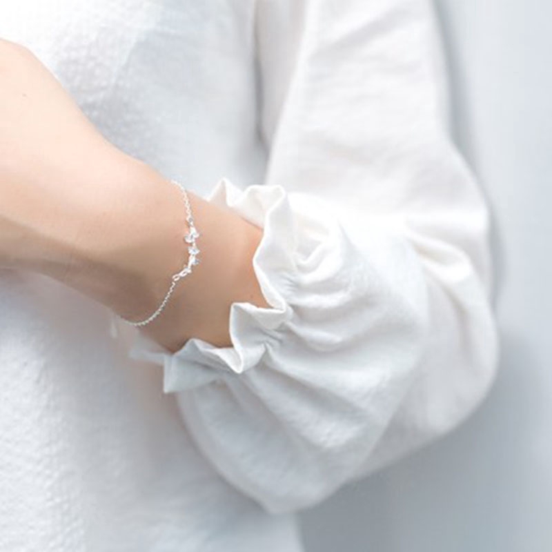 [Mã FAMAYFA giảm 10K đơn 50K] Vòng tay thiết kế hình lá cây bạch quả thời trang cho nữ | BigBuy360 - bigbuy360.vn