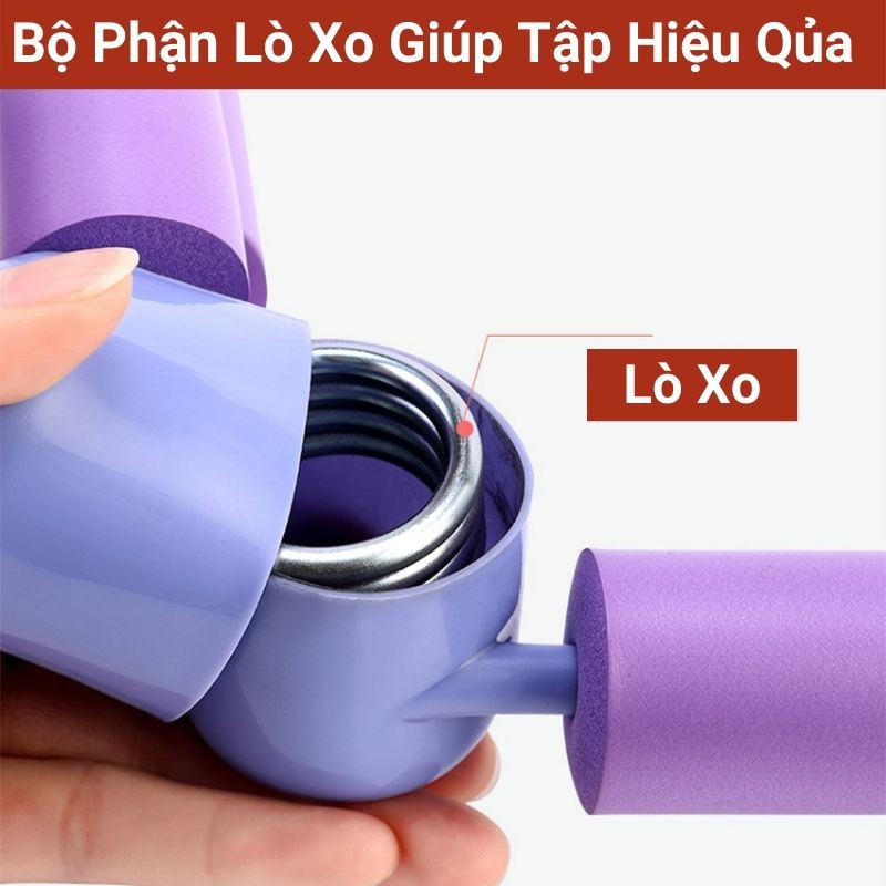 Dụng cụ tập cơ hông chậu, tập kegel, tập chân cho nam và nữ JUSTFIT