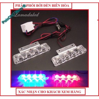 Đèn chớp 3 bóng cho xe máy