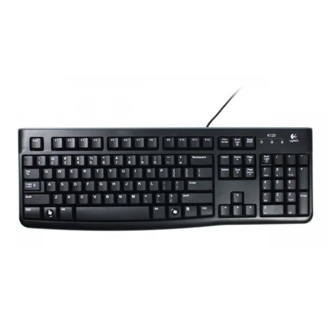 Bàn phím Logitech K120 - Hàng Chính Hãng