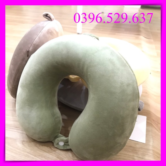 [ Ưu Đãi Hấp Dẫn ] Gối Cổ Hình Chữ U Chống Đau Nhứt Cổ Khi Đi Tàu Xe