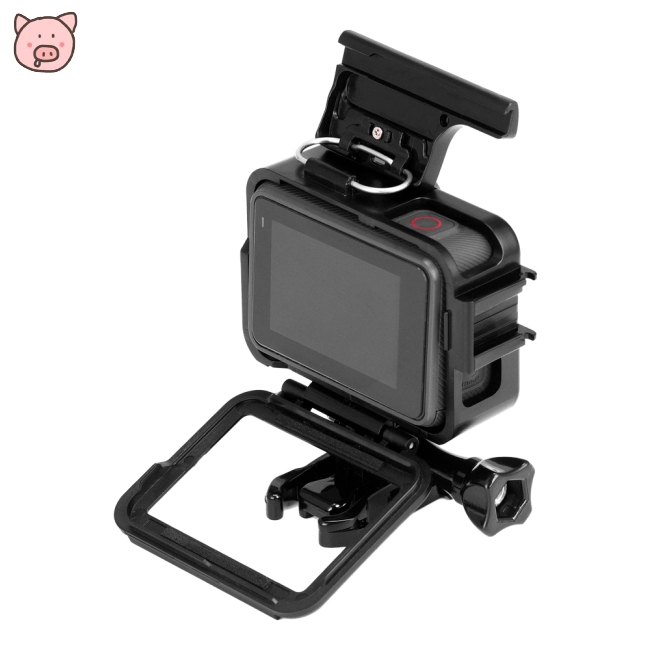 Vertical Protection Frame Case for GoPro Hero 7 6 5 Sports Camera Portable Plastic Frame Shell