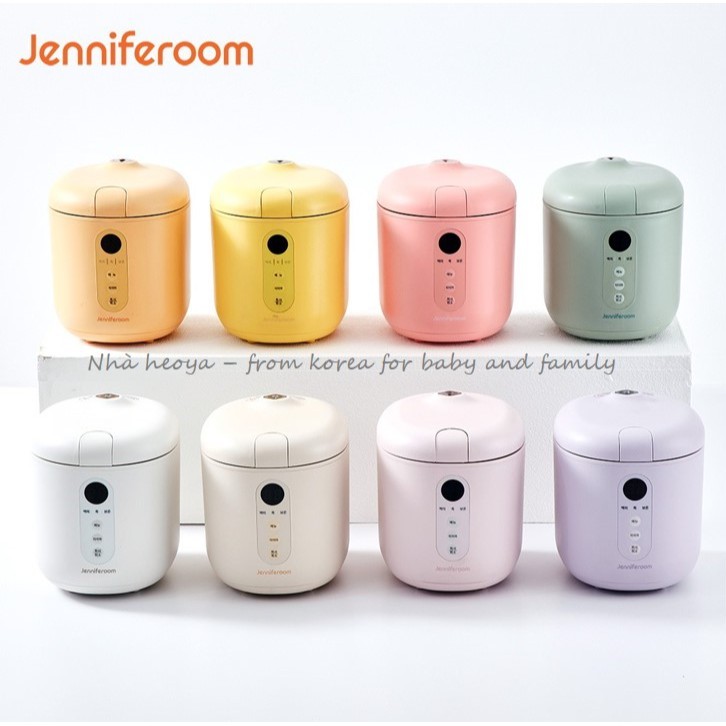 &lt;BH 1 năm&gt; NỒI CƠM ĐIỆN MINI JENNIFEROOM MACARON HÀN QUỐC