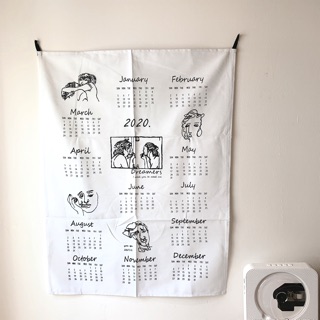 [SALE] Vải Treo Canvas Lịch 2019 -2020