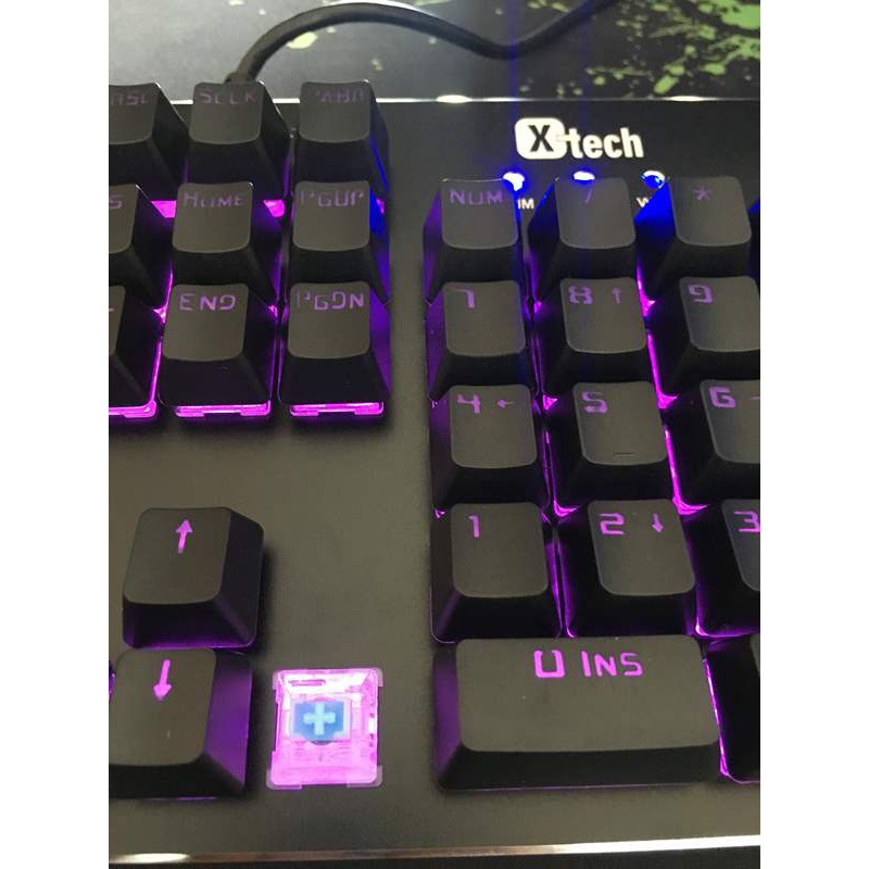 Bàn Phím Cơ Gaming Có Dây Xtech TM-PK64