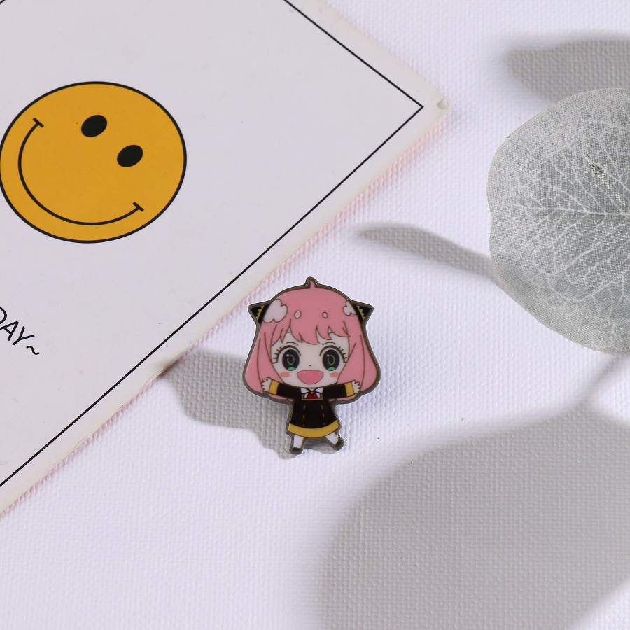 Ghim Cài Áo Phong Cách Phim Anime SPY×FAMILY Yor Forger Thời Trang