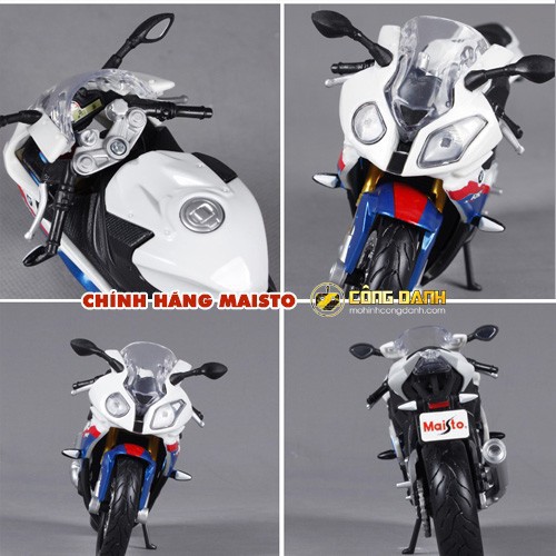 MÔ HÌNH XE BMW S 1000 RR MAISTO 1:12