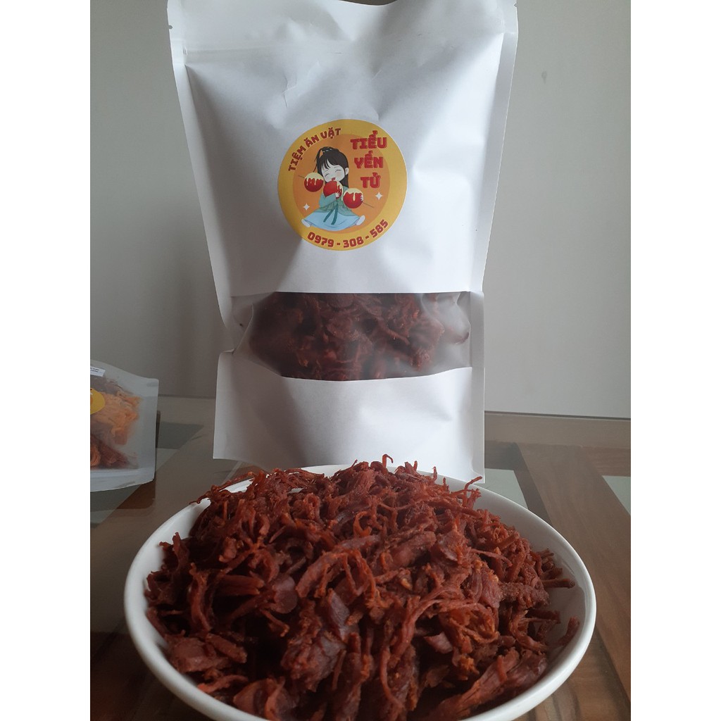 Khô heo, khô lợn ngập bơ tỏi  100gr Loại 1 mềm ngon, đồ ăn vặt Hà Nội | BigBuy360 - bigbuy360.vn