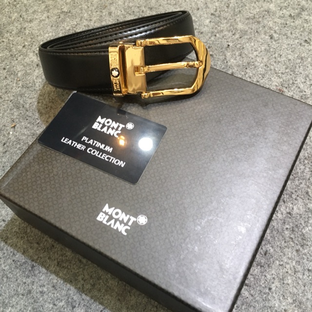 Thắt lưng nam Mont Blanc Fullbox (Ảnh thật)