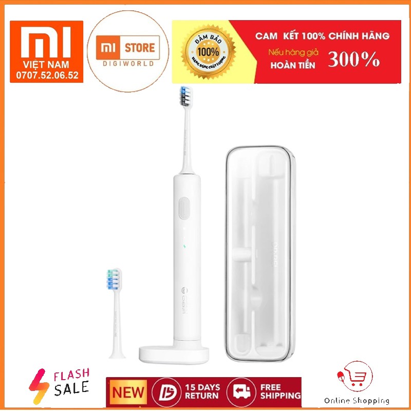 Bàn chải đánh răng điện Xiaomi Mi Bet - C01 hàng chính hãng Xiaomi