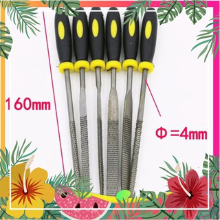 Rẻ vô địch bộ 6 dũa gỗ mini 160 mm - h080c
