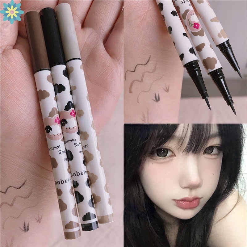 Bút Kẻ Mắt Màu Sắc Siêu Mịn Chống Thấm Nước Không Nhòe Lâu Trôi Cho Người Mới Bắt Đầu