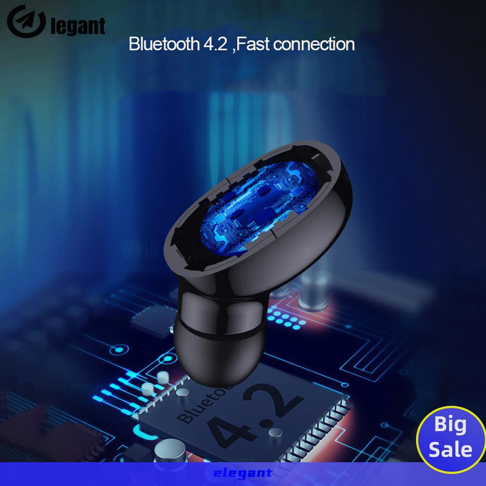 Tai Nghe Nhét Tai Bluetooth Không Dây Mini Thanh Lịch.T1