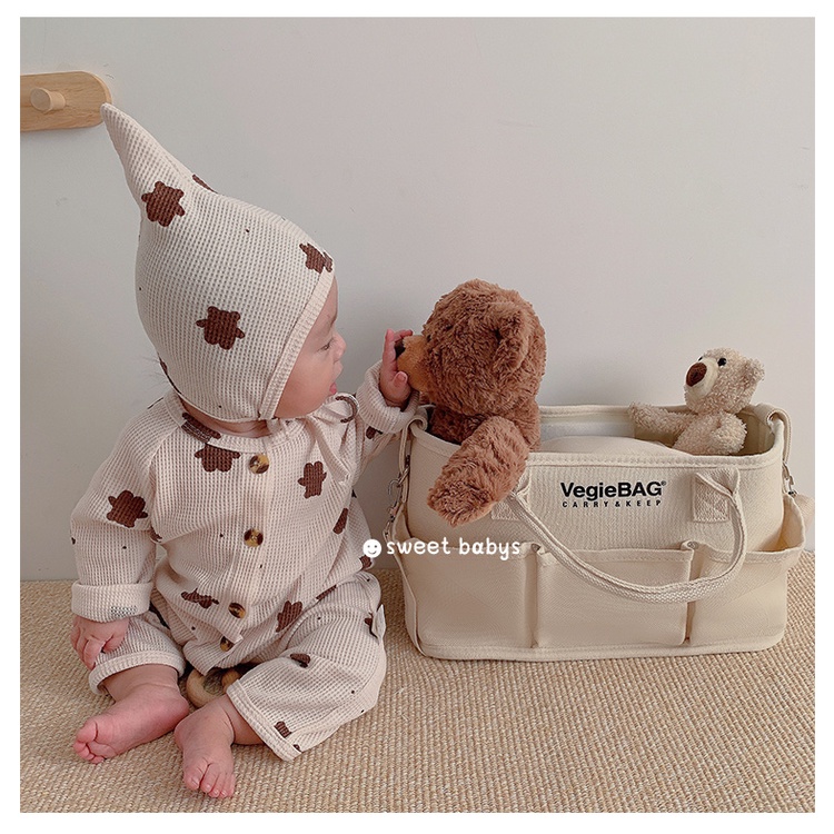 Túi Xách Bỉm Sữa Cho Mẹ Và Bé Đa Năng Phong Cách Hàn Quốc Hàng Cao Cấp - BaBy Dreams