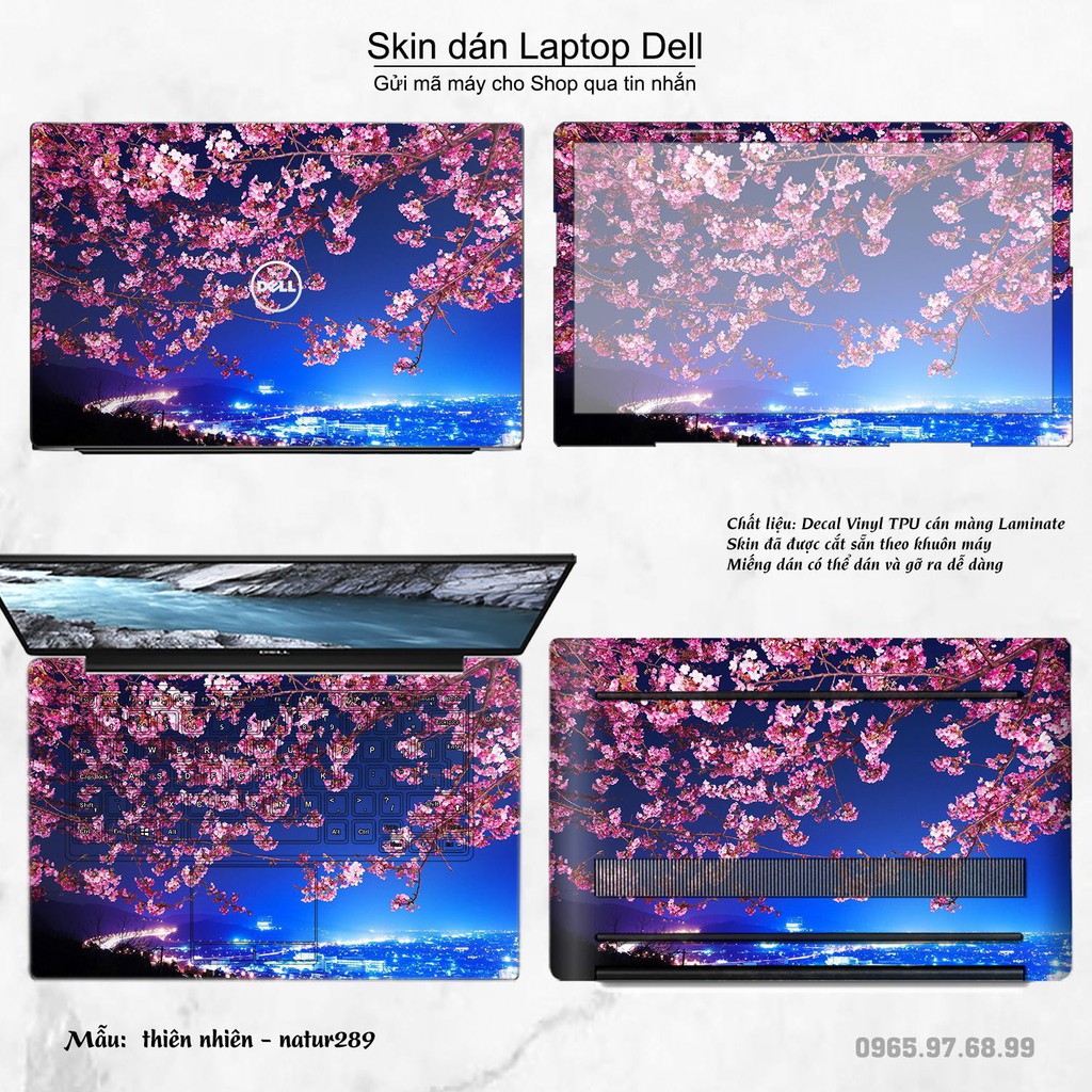 Skin dán Laptop Dell in hình thiên nhiên _nhiều mẫu 11 (inbox mã máy cho Shop)