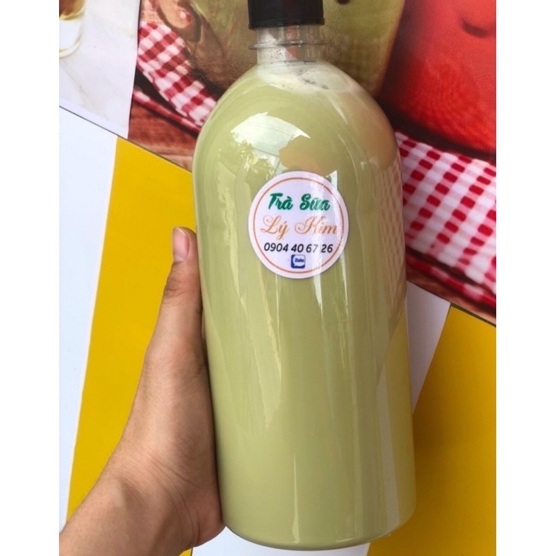 10 CHAI NHỰA TRÒN LÙN 1000ml