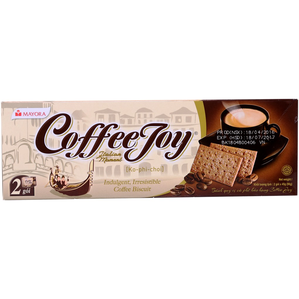 Bánh quy cà phê Coffee Joy  142g,180g, 360g