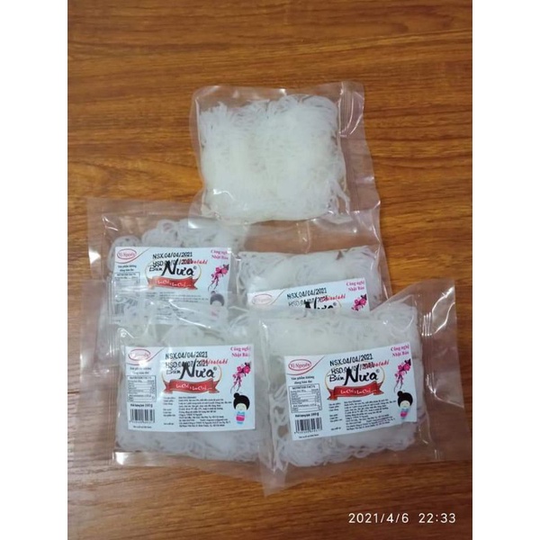 Bún Nưa Cuộn Vị Nguyên ăn kiêng Keto, Das, Lowcarb. Giá 16K/1 gói 100 gram