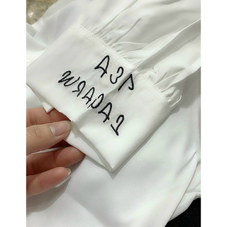 ÁO SƠ MI NỮ TRẮNG CHẤT TƠ LỤA SIÊU XINH