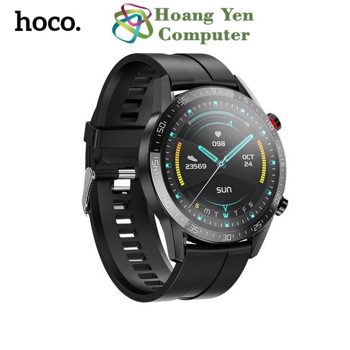 Đồng Hồ Thông Minh Smart Watch Hoco Y2 (Màn hình cảm ứng, Nghe gọi, Theo dõi sức khỏe) - BH 12 Tháng Chính Hãng