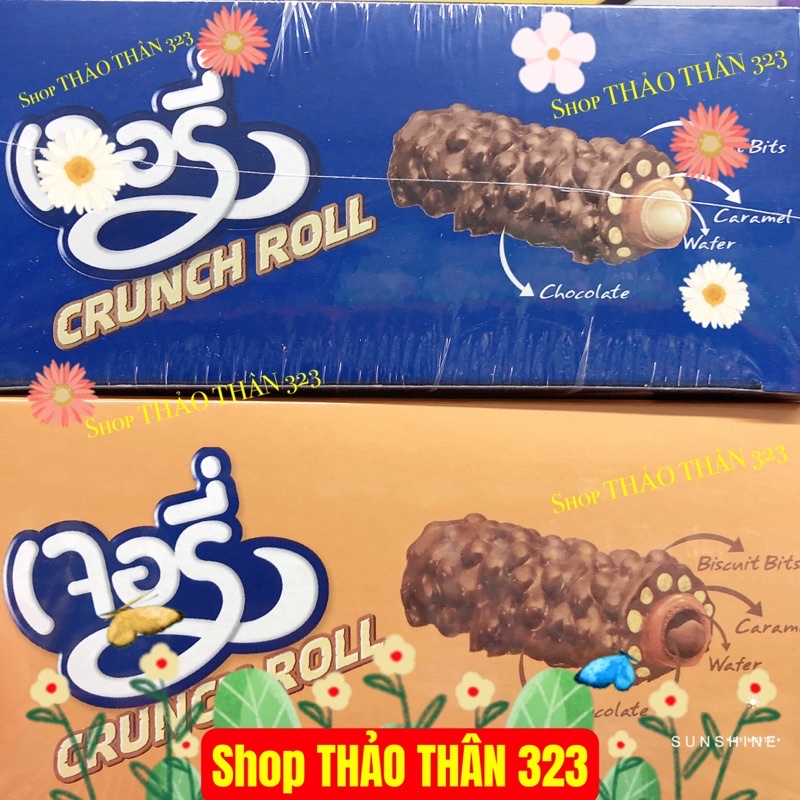 Date T03/2023- Bánh Gery Crunch Roll Cuốn Sôcôla Indonesia 🇮🇩 Hộp 288g