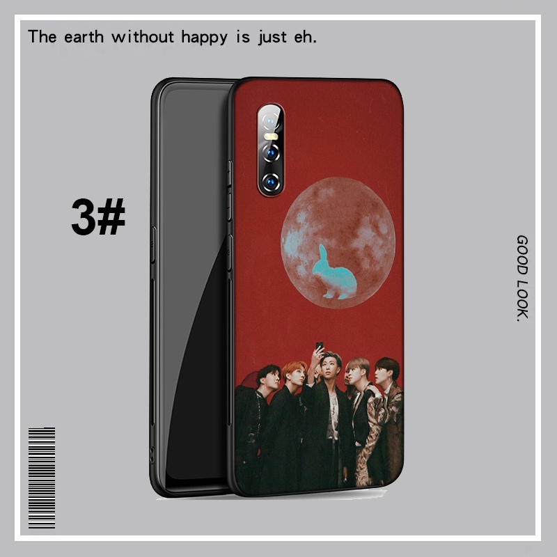 Ốp điện thoại dẻo in hình BTS cho VIVO S7 S9 S10 Y30 Y21 Y33S Y21S Y73S S7E Y73 2021 V21E Y70S Y51S Y70T Y53S Y31S L26