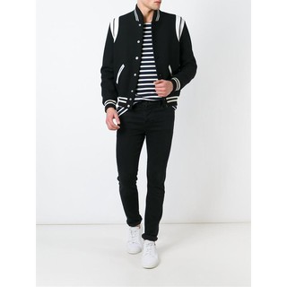 SLP Jacket - Áo Khoác Teddy SLP Premium Quality (Black/White)