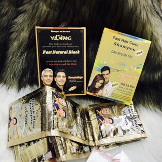 Bộ 10 gói gội là đen