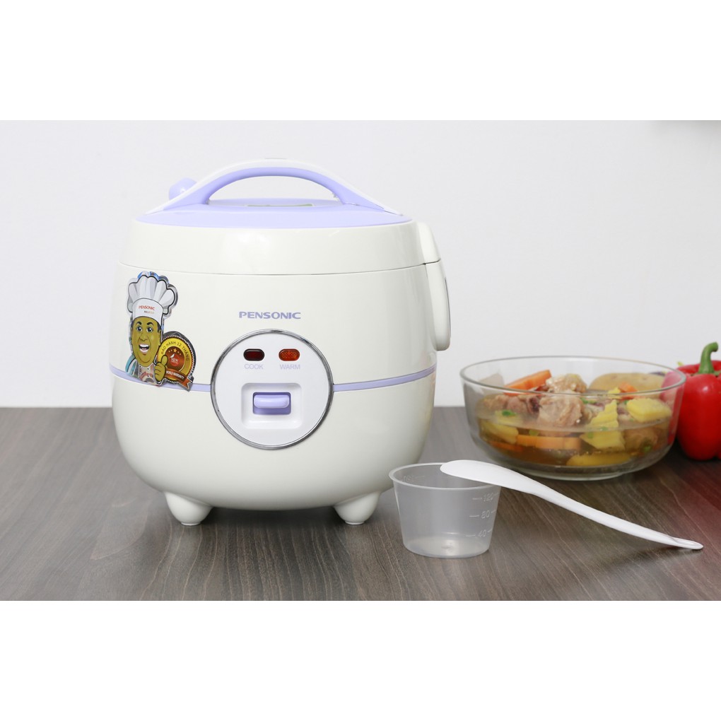 Nồi cơm điện Pensonic 1 lít PSR-1003 Tím hàng trưng bày