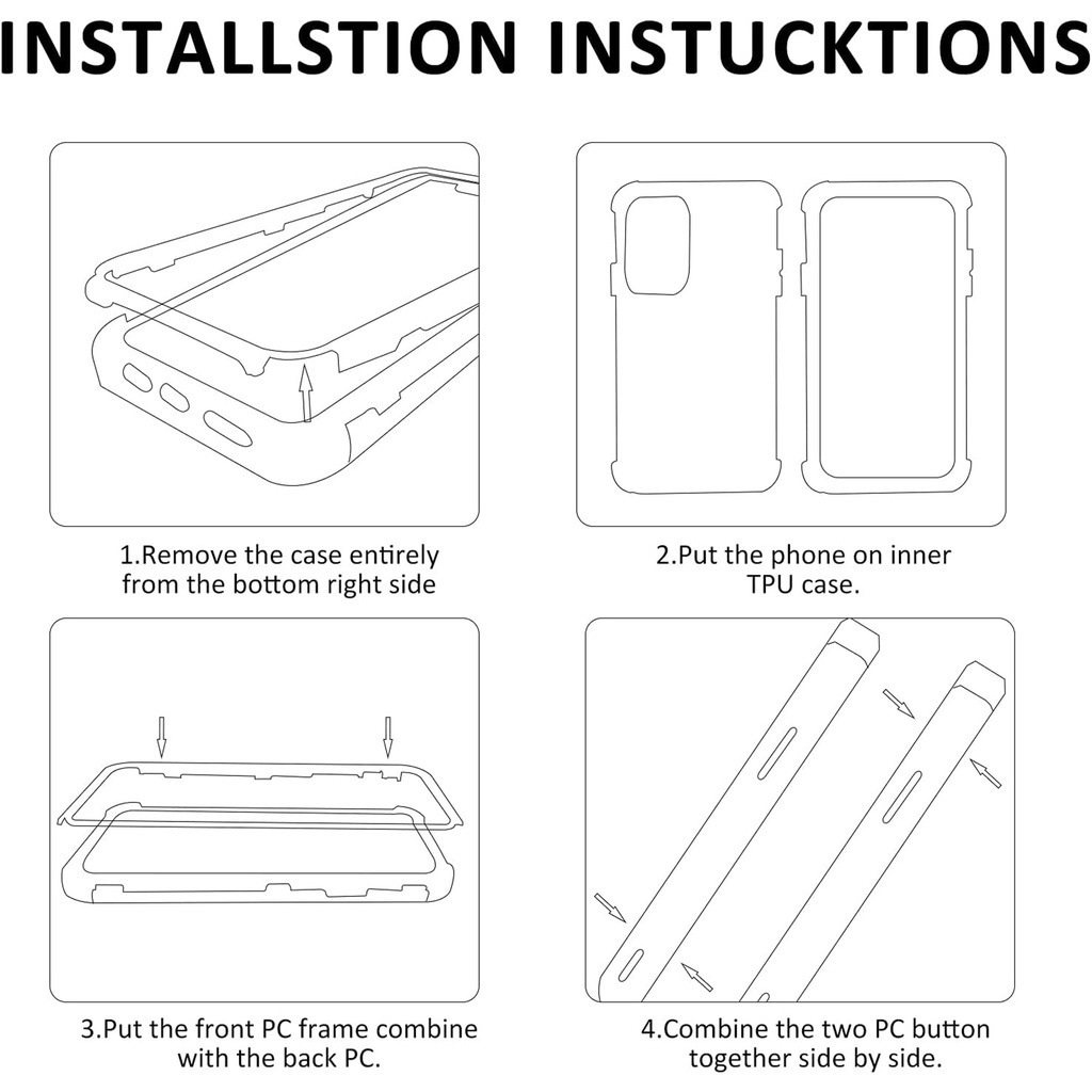 Ốp Điện Thoại Mềm Trong Suốt Bảo Vệ Toàn Diện 360 Độ Chống Sốc Cho Xiaomi 12 12T Pro Mi 11T Pro 11 12 Lite 5G
