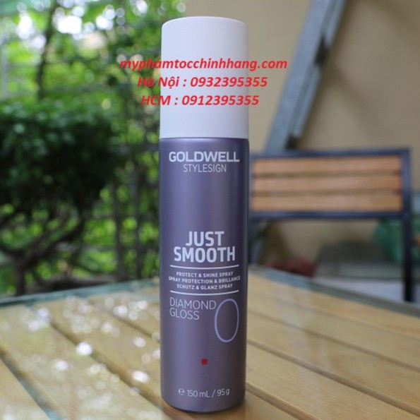 GÔM XỊT BÓNG TÓC JUST SMOOTH GOLDWELL 150ML