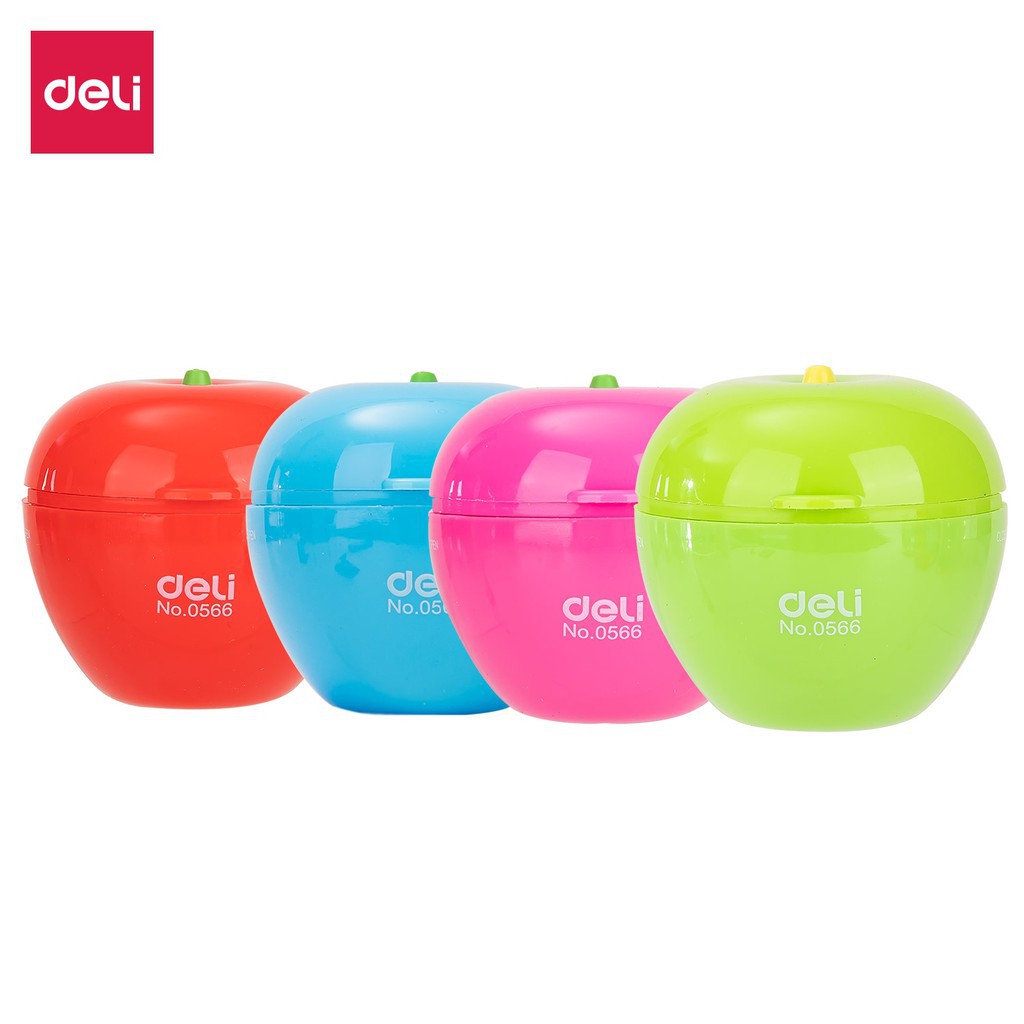 Chuốt Chì Quả Táo (Gọt chì trái táo) Deli - 2 lỗ - E0566